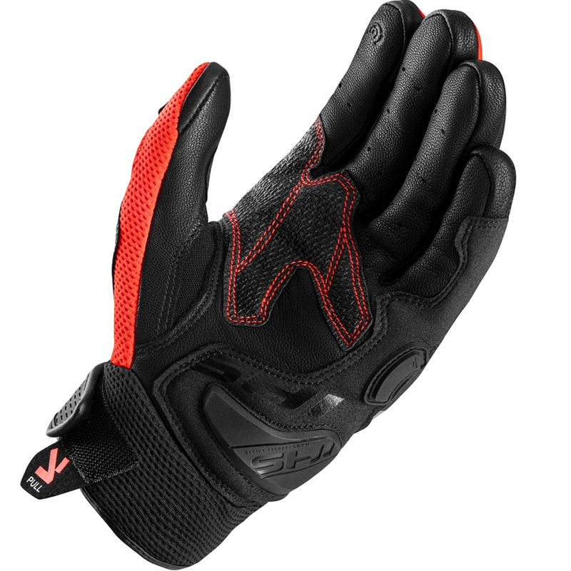 Guanti da moto Shima Spark 3.0 rosso fluo