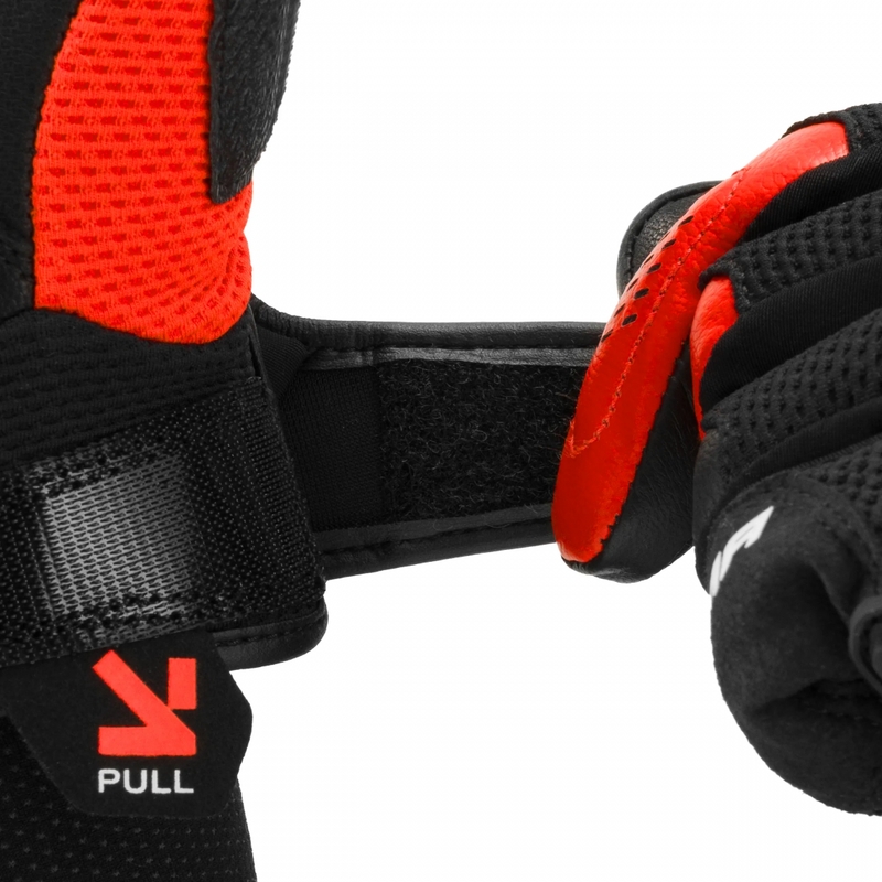 Guanti da moto Shima Spark 3.0 rosso fluo