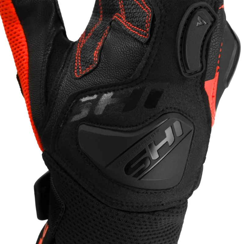 Guanti da moto Shima Spark 3.0 rosso fluo