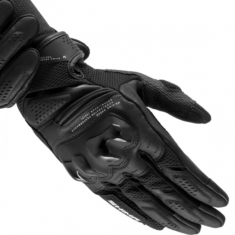 Guanti da moto da donna Shima Spark 3.0 neri