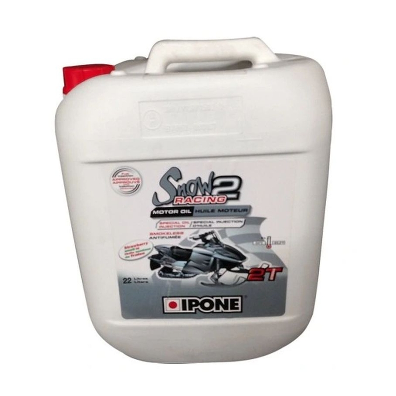 Olio per motoslitte Ipone 2T Snow racing 22 l fragola