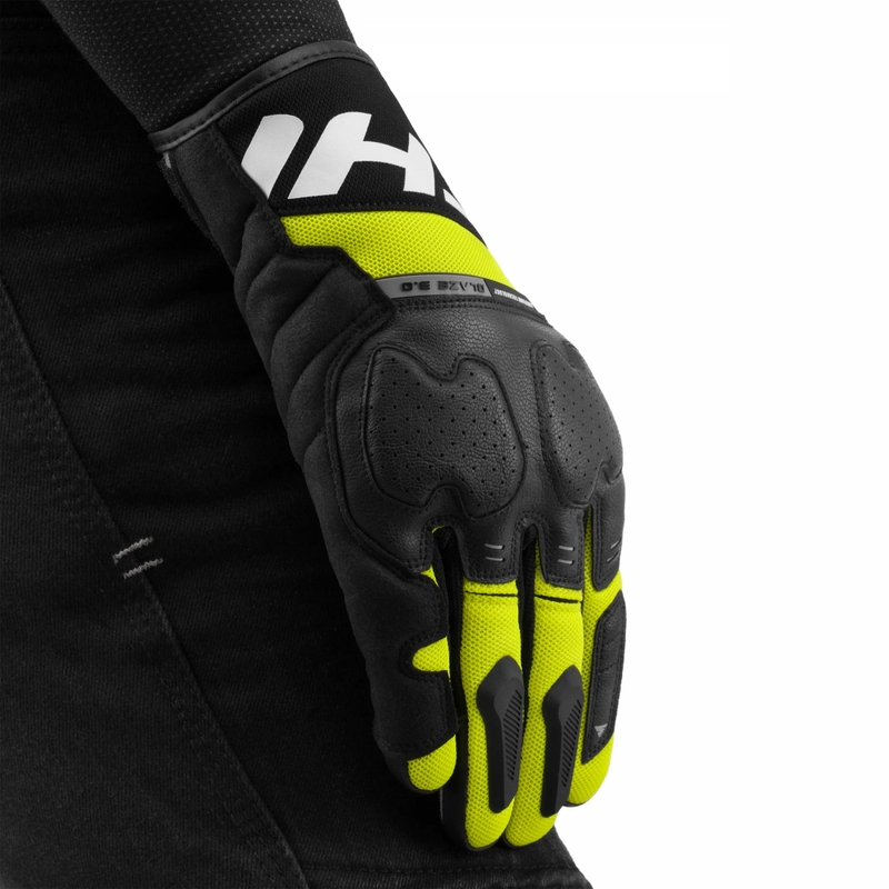 Guanti da moto Shima Blaze 3.0 giallo fluo