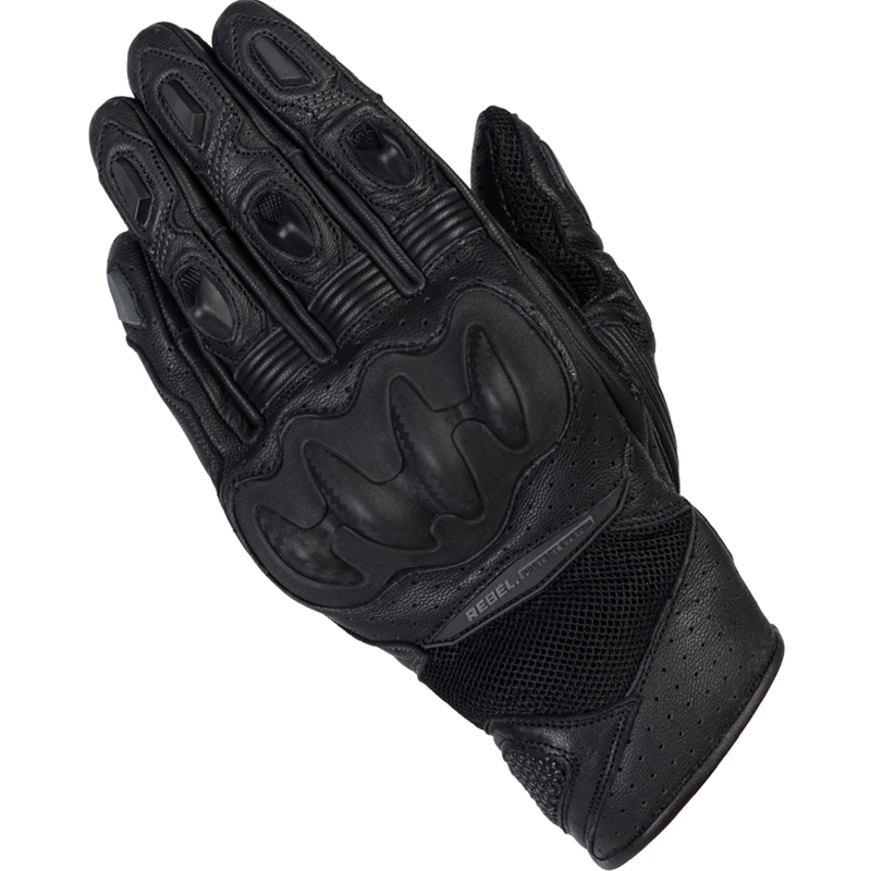Guanti da moto Rebelhorn Flux II Donna Nero