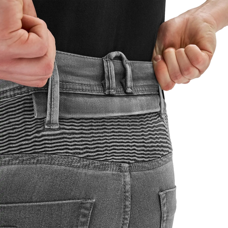 Jeans da moto lunghi Shimano Zenith grigi