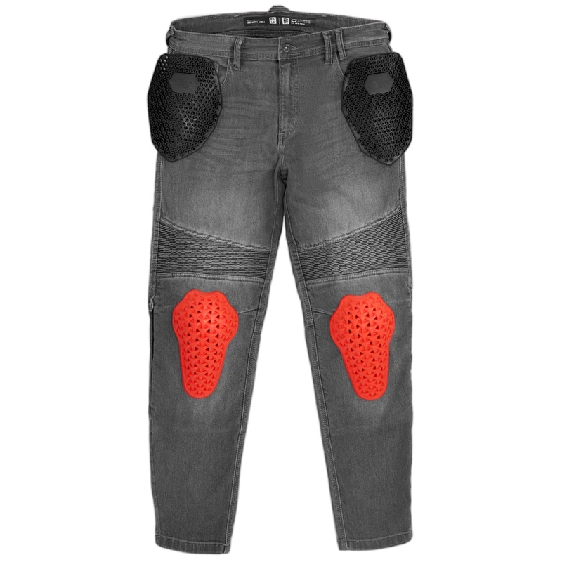 Jeans da moto lunghi Shimano Zenith grigi
