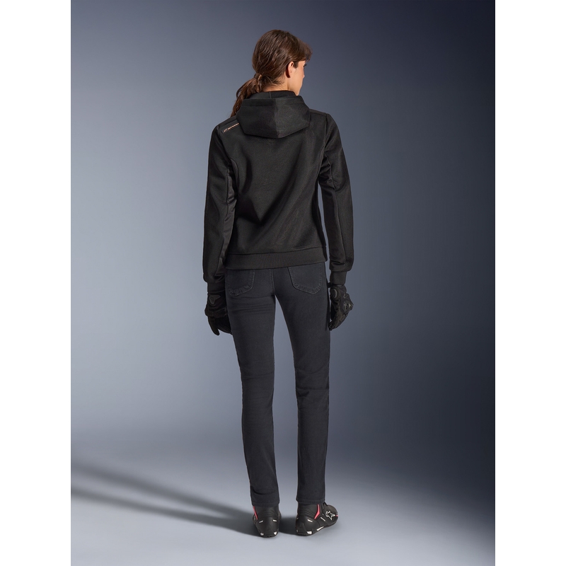 Giacca da moto da donna Alpinestars Stella Chrome Superairflow, colore nero-rame