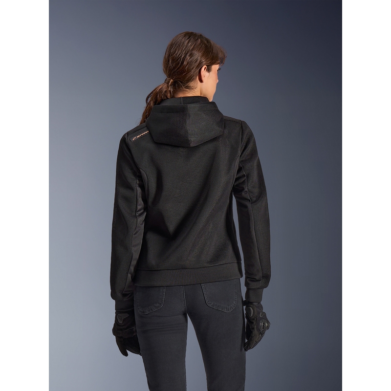 Giacca da moto da donna Alpinestars Stella Chrome Superairflow, colore nero-rame