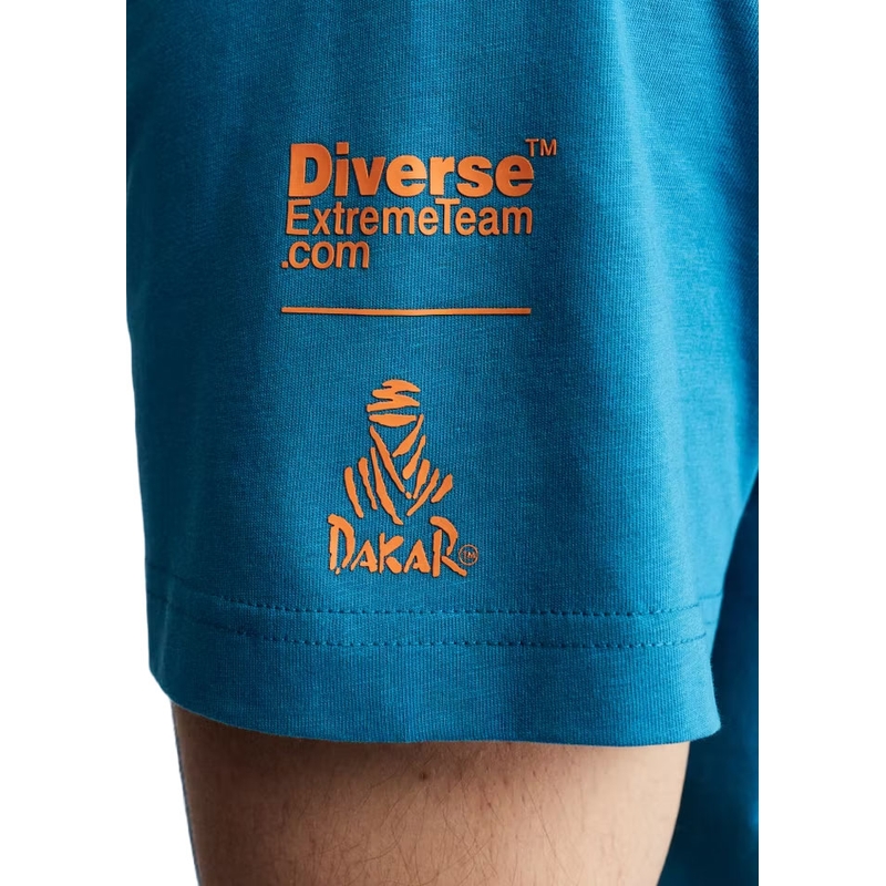 Maglietta blu con logo Dakar 263