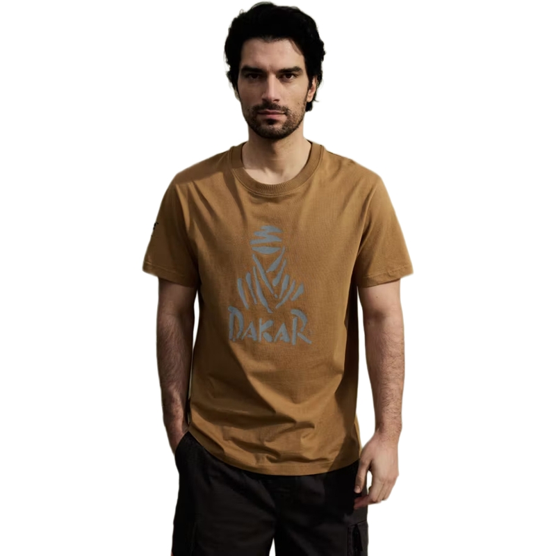 Maglietta Dakar Logo 263 color sabbia