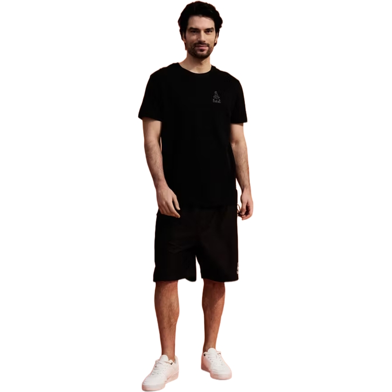 T-shirt nera con logo Dakar SM 263