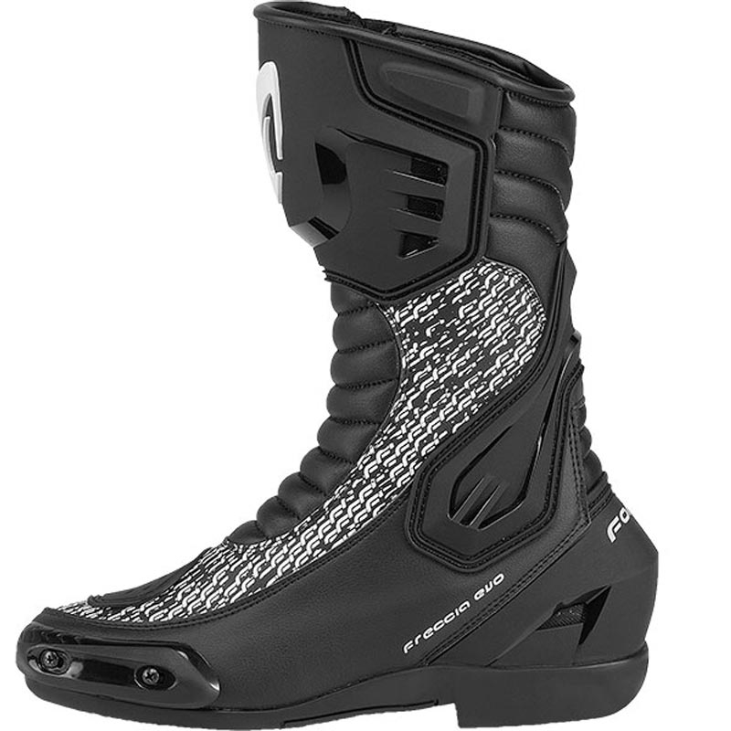 Stivali da moto Forma Freccia EVO nero-bianco