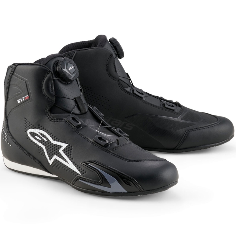 Stivali da moto Alpinestars Celer neri e bianchi