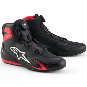 Stivali da moto Alpinestars Celer neri-rossi-bianchi