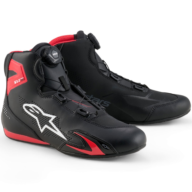 Stivali da moto Alpinestars Celer neri-rossi-bianchi