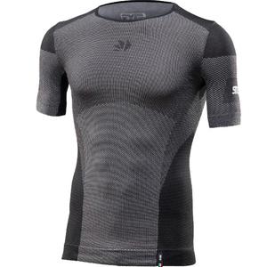 T-shirt funzionale SIXS BT TS1L V2 in carbonio nero