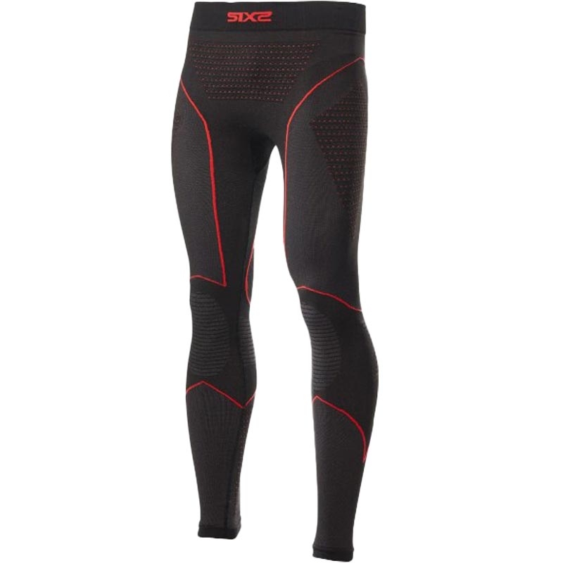 Intimo termico SIXS PNXW CU nero-rosso