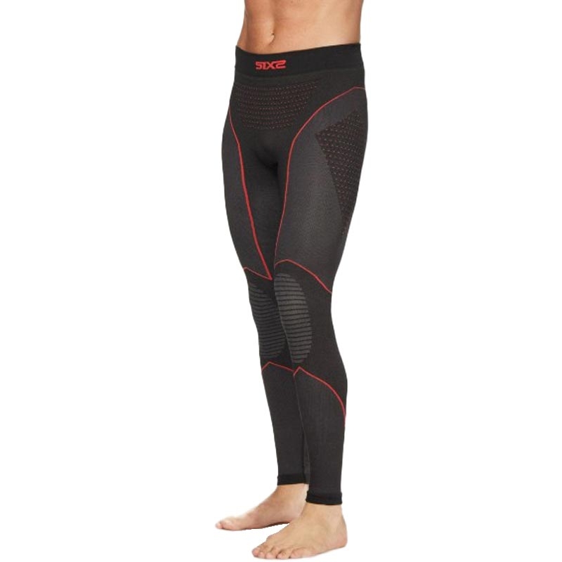 Intimo termico SIXS PNXW CU nero-rosso