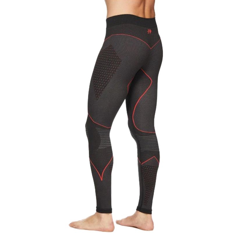 Intimo termico SIXS PNXW CU nero-rosso
