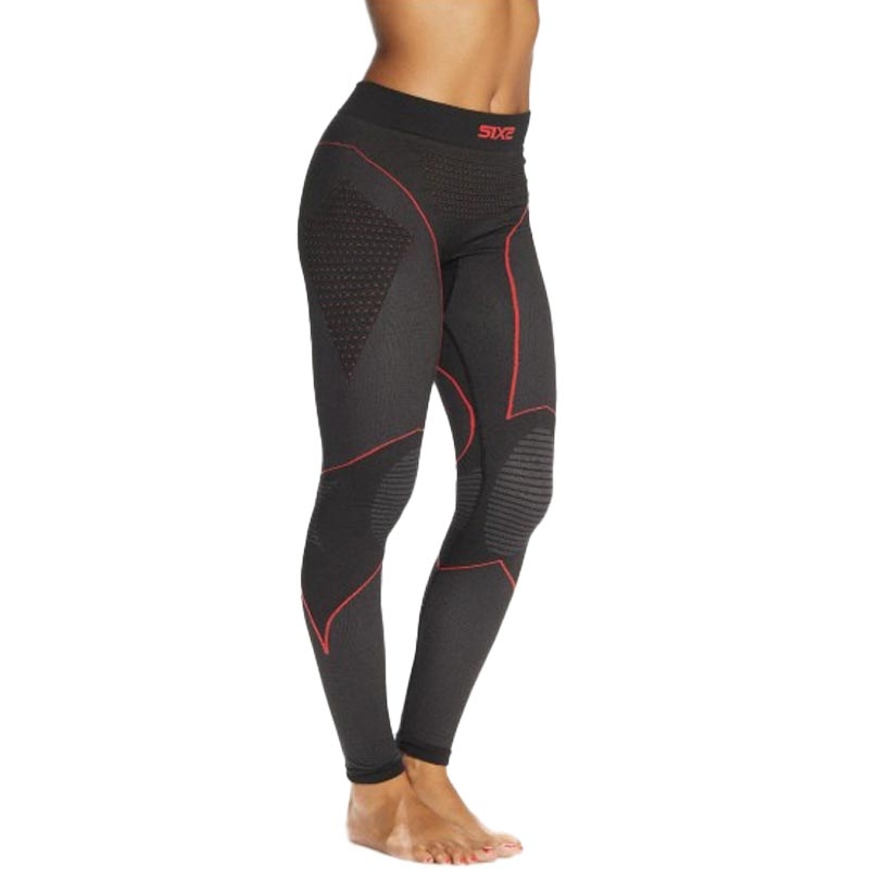 Intimo termico SIXS PNXW CU nero-rosso