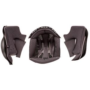 Guanciali e cappuccio per caschi da moto Cassida AERO, neri