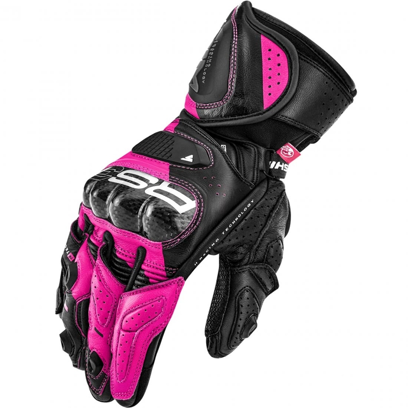 Guanti da moto da donna Shimano RS-3 rosa