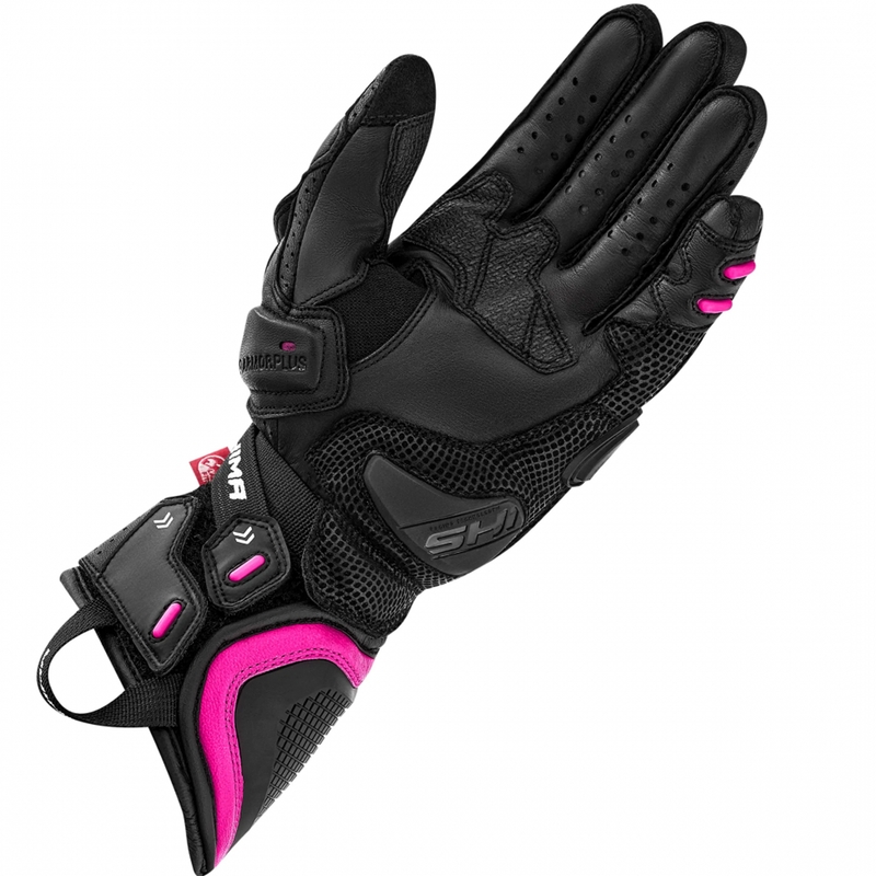 Guanti da moto da donna Shimano RS-3 rosa