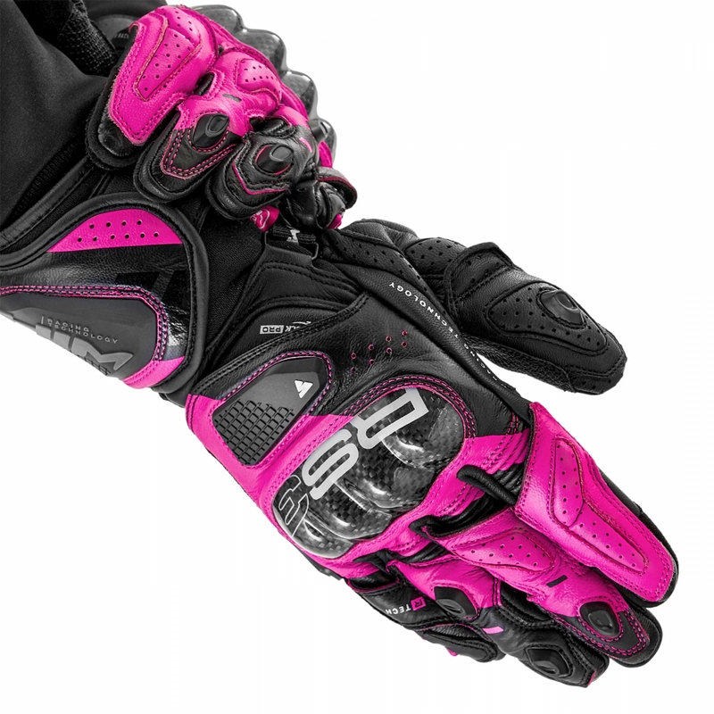 Guanti da moto da donna Shimano RS-3 rosa