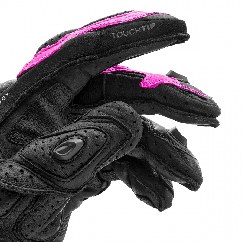 Guanti da moto da donna Shimano RS-3 rosa