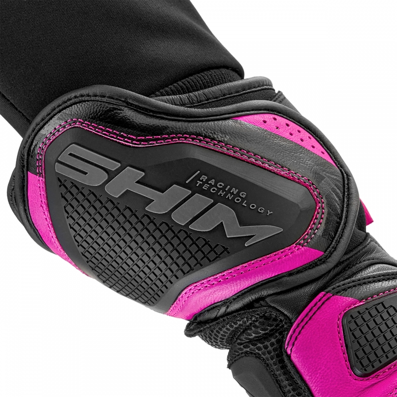 Guanti da moto da donna Shimano RS-3 rosa