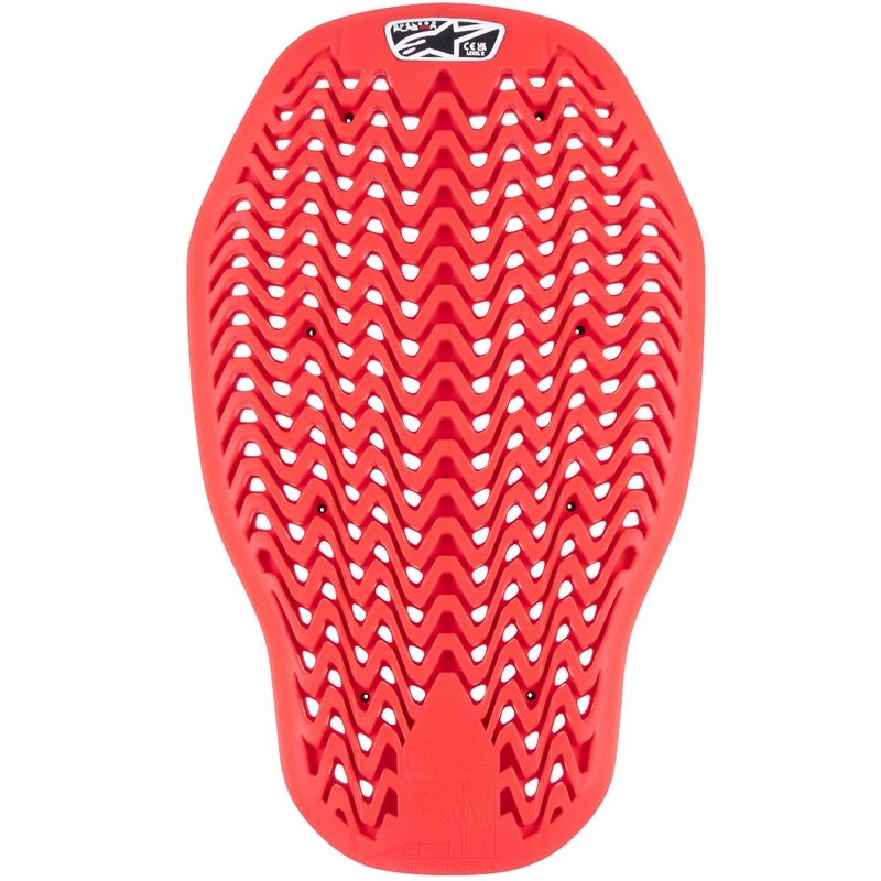 Protezione dorsale Alpinestars Nucleon Plasma rosso-nero
