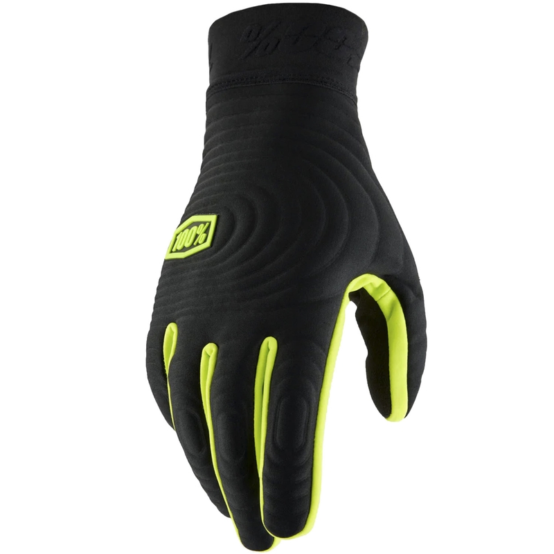 Guanti da motocross 100% - USA BRISKER EXTREME giallo fluo-nero