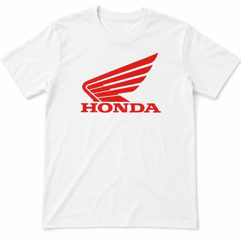 Maglietta Honda Racing Honda Wing bianca