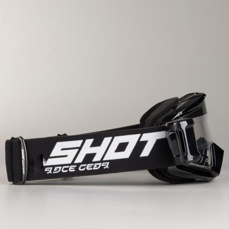 Motokrosové brýle Shot Assault Roll-Off černé
