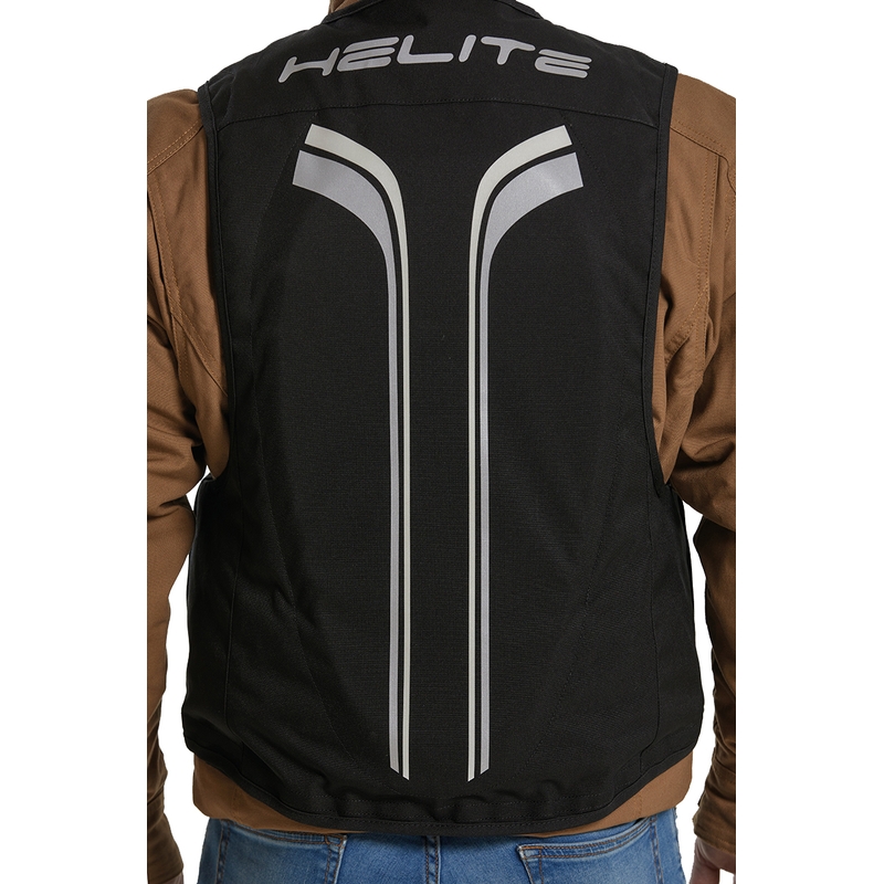 Gilet airbag Helite Double Turtle Hivis verde-giallo