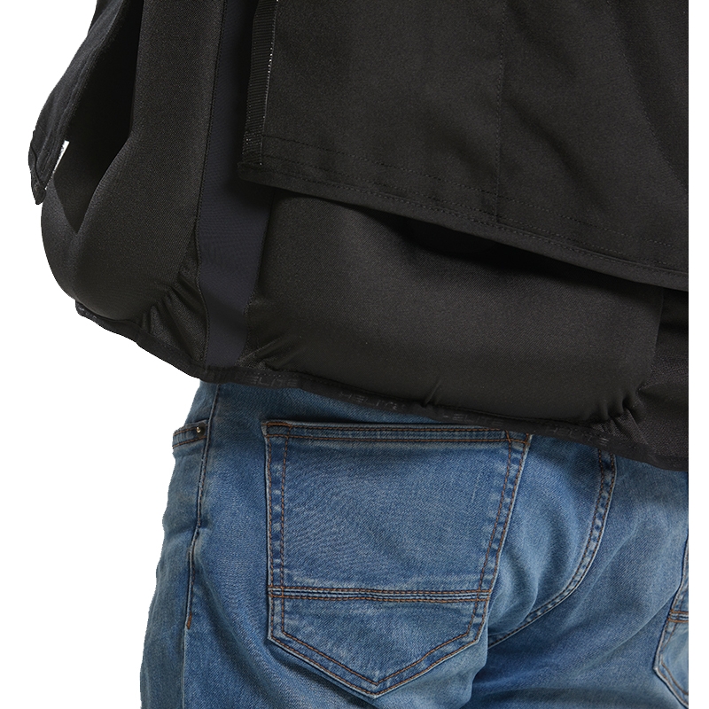 Gilet airbag Helite Double Turtle Hivis verde-giallo
