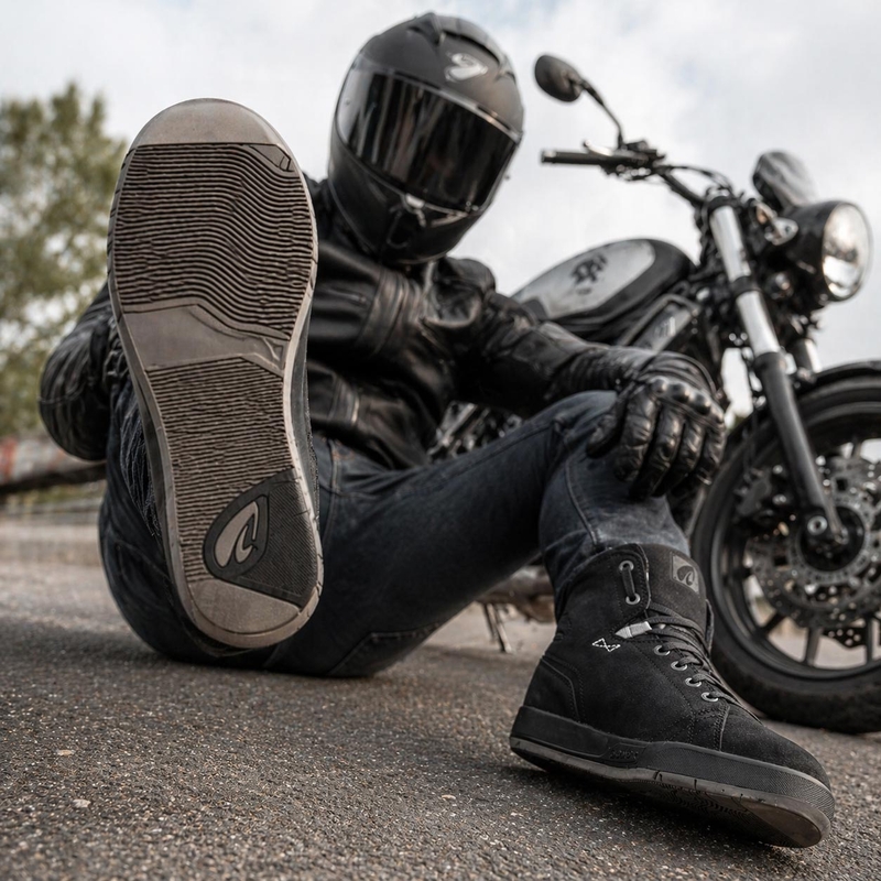 Stivali da moto Forma Swift X Fit Dry neri-neri