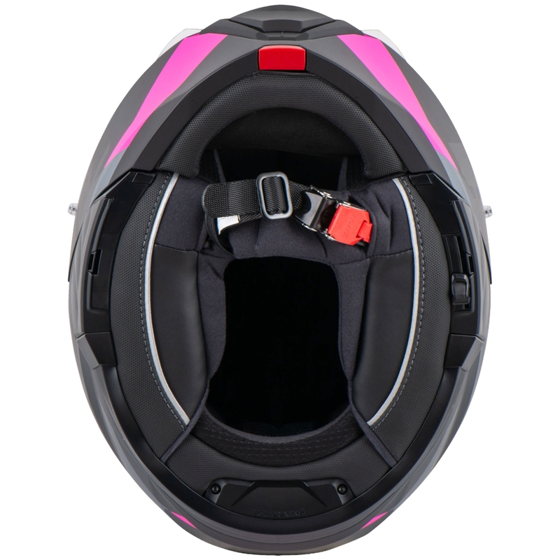 Casco modulare HJC i91 Carst MC8SF nero-rosa