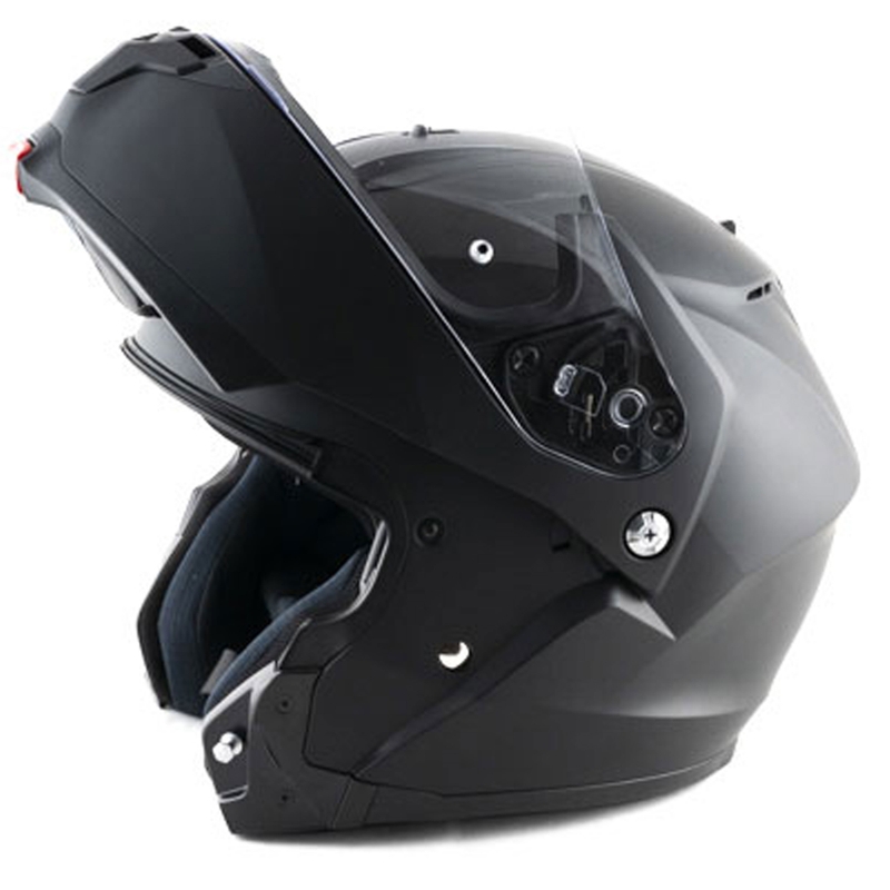 Casco da moto apribile HJC C91N Solid semi nero