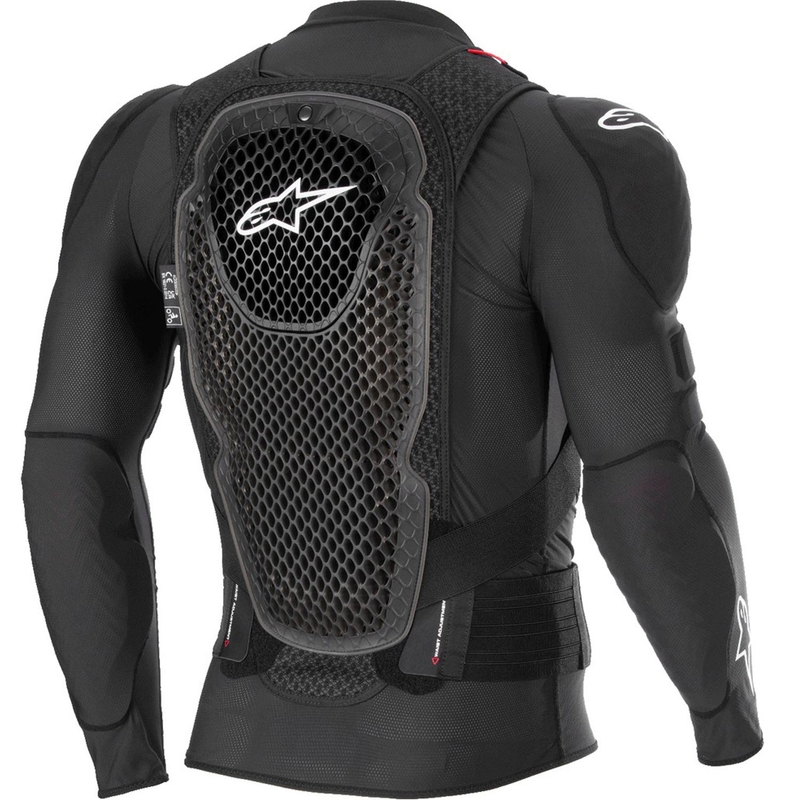 Pettorina protettiva Alpinestars Bionic Pro 3 Plasma nera-rossa-bianca
