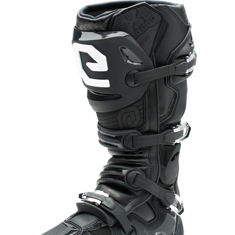 Stivali da motocross Eleveit X-Legend EVO neri-neri