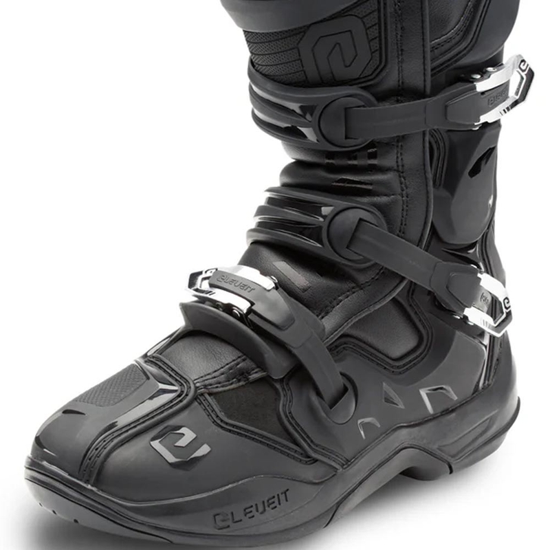 Stivali da motocross Eleveit X-Legend EVO neri-neri