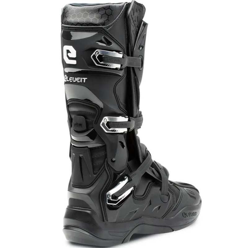 Stivali da motocross Eleveit X-Legend EVO neri-neri