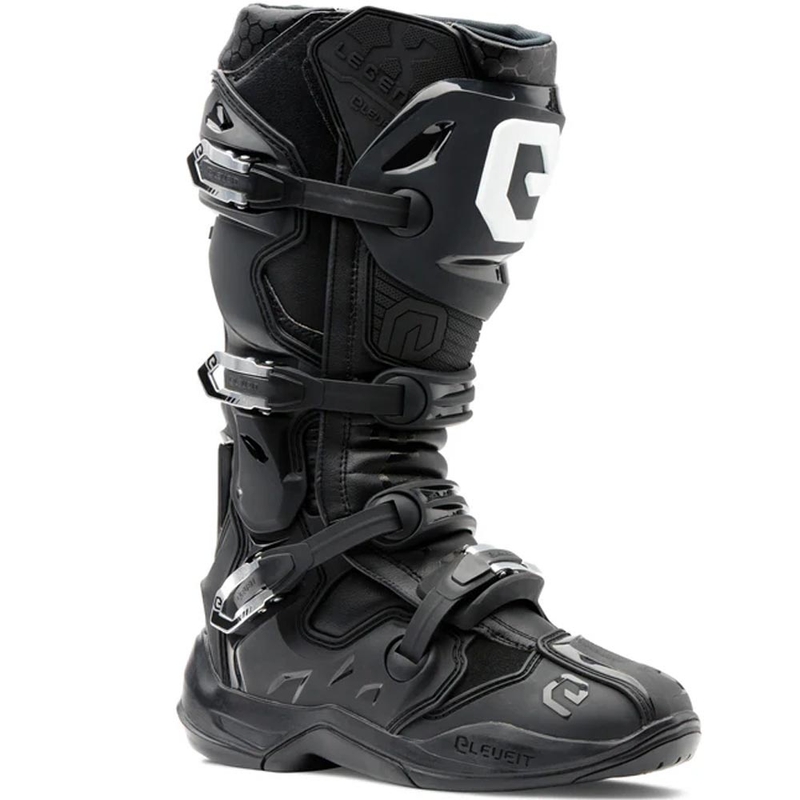 Stivali da motocross Eleveit X-Legend EVO neri-neri