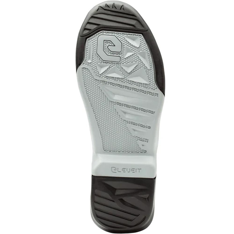 Stivali da motocross Eleveit X-Legend EVO neri e grigi
