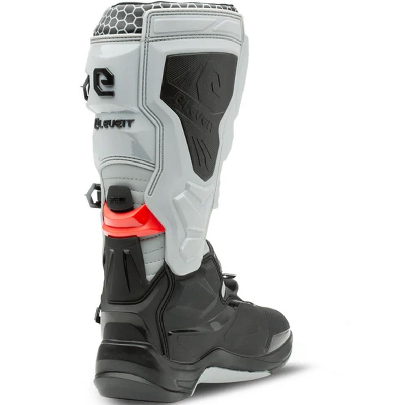 Stivali da motocross Eleveit X-Legend EVO neri e grigi