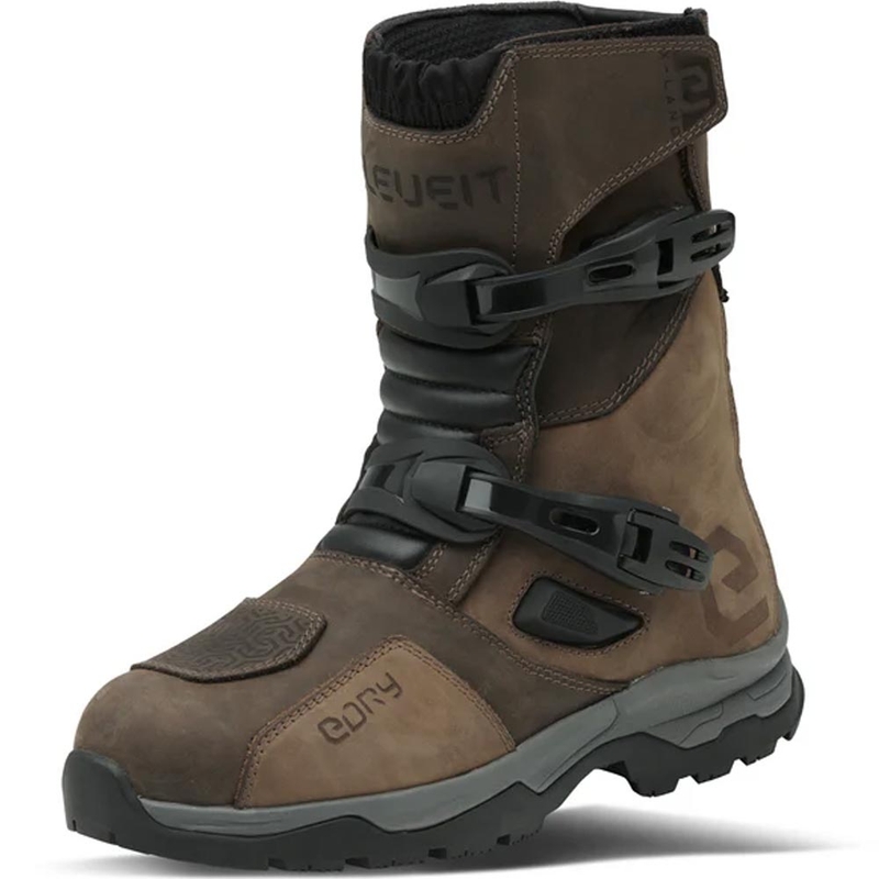 Stivali da moto Eleveit X Land ADV Low E-Dry marroni