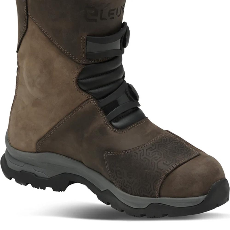 Stivali da moto Eleveit X Land ADV Low E-Dry marroni