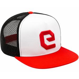 Logo Eleveit Cap bianco-rosso