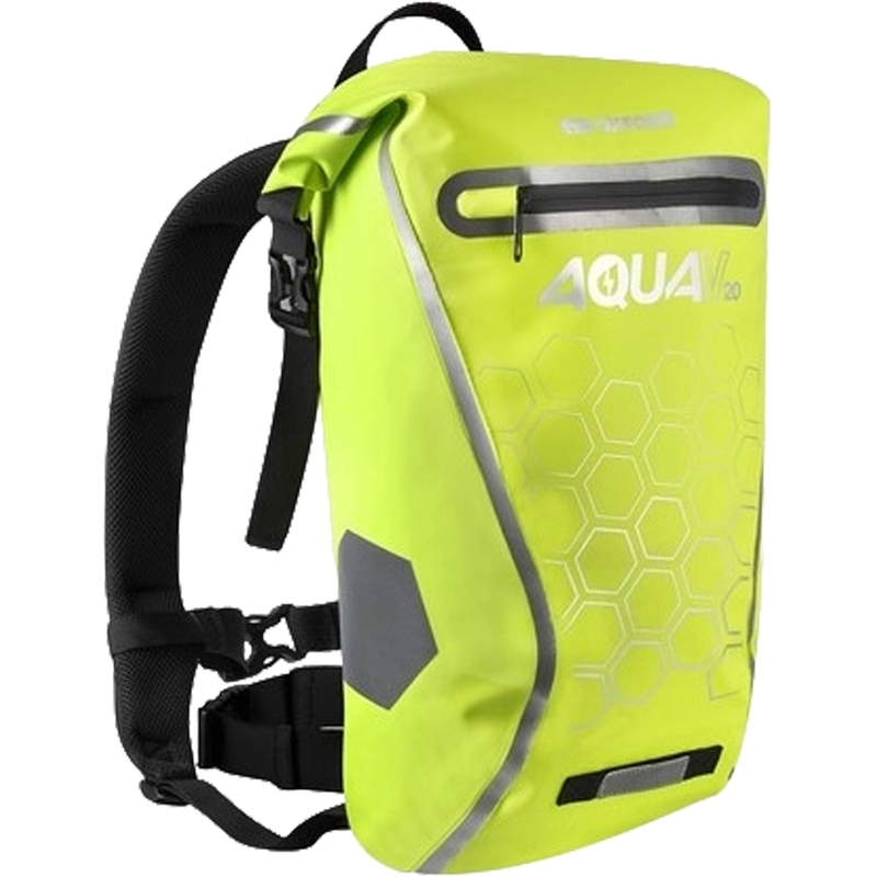 Zaino impermeabile Oxford AQUA V20 giallo fluo 20 l