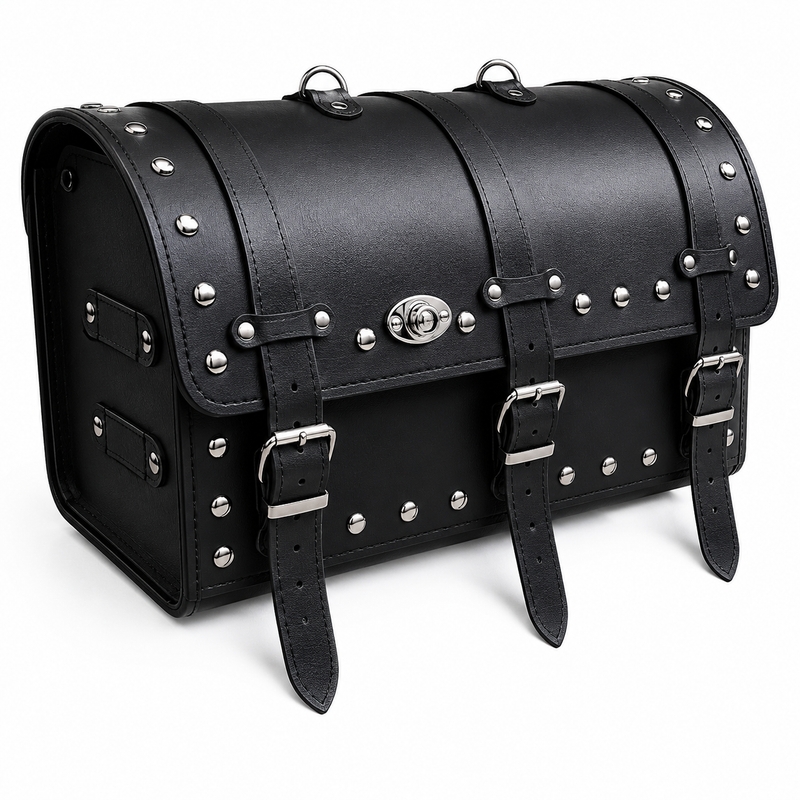 Chopper RSA-13B custodia in pelle per moto con serratura